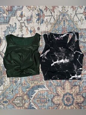 Small Kiragrace / Medium aerie Offline sport bra workout top lot